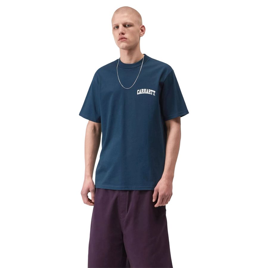 S S University Script T-Shirt a maniche corte da uomo Carhartt WIP | I0361103N1XX